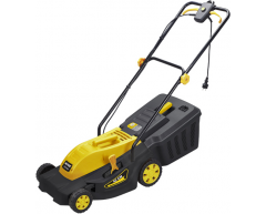 Газонокосилка электрическая Huter ELM 1800 P, несамоходная Тип передвижения, 42 см, нет Мульчирование, 45 л, электрический Тип двигателя